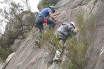 Melba Copland Secondary School Students Enjoy Rock Climbing
