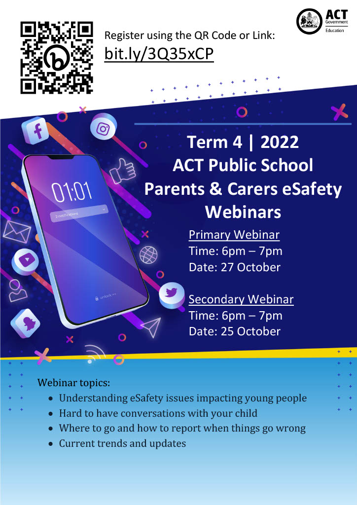 eSafety Parents and Carers Flyer Term 4